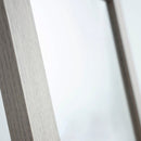 Espejo de pie gris de madera MDF de 37x157 cm