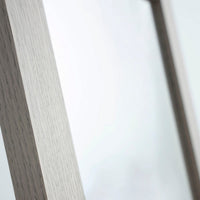 Espejo de pie gris de madera MDF de 37x157 cm