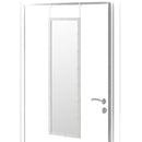 Espejo para puerta o pared de color blanco envejecido de 35x125cm