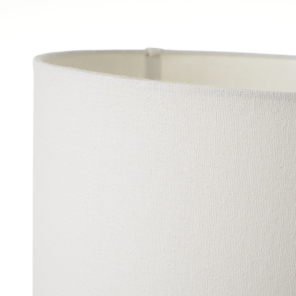 Lámpara de mesa trí­pode de bambíº natural de í˜ 30x55 cm