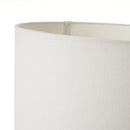 Lámpara de mesa trí­pode de bambíº natural de í˜ 30x55 cm