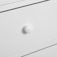 Sinfonier blanco con 5 cajones de madera