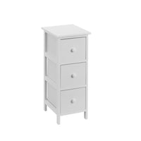 Cajonera blanca de madera