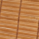 Estor enrollable de láminas de bambú natural de 90x180 cm