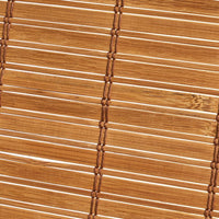 Estor enrollable de láminas de bambú natural de 120x180 cm