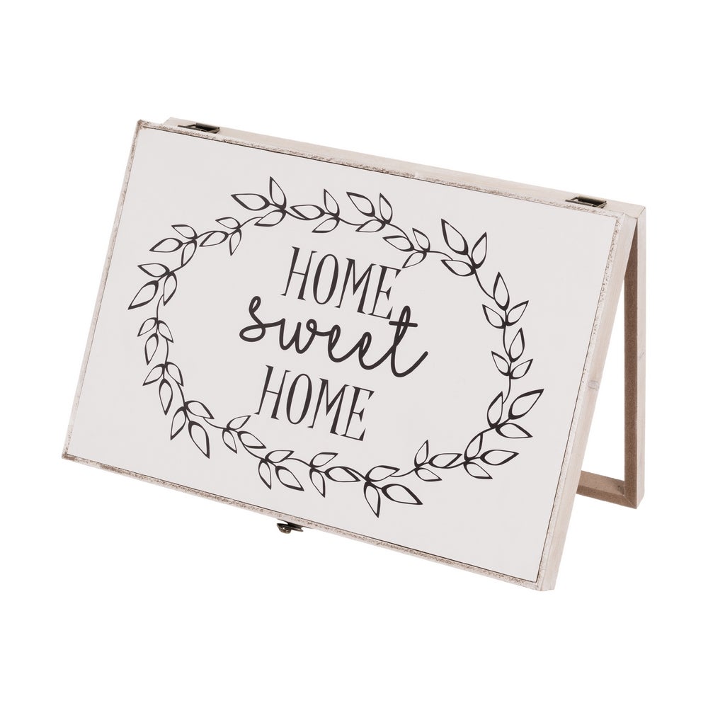 Tapa contador Home Sweet Home de madera de 46x31 cm
