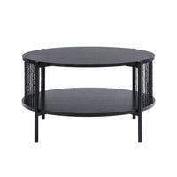 Mesa de centro negra