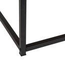 Mesa de centro elevable Urban negra y roble de 100x55x40/53 cm