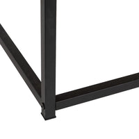 Mesa de centro elevable Urban negra y roble de 100x55x40/53 cm