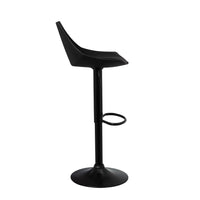 Taburete alto giratorio ajustable en altura con pie de metal