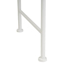 Banqueta de dormitorio blanca de 115cm