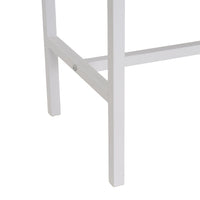 Consola de madera y metal natural con 2 cajones 100x30x75 cm