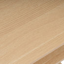 Mesa rincón de madera de 34x30x56 cm con baldas
