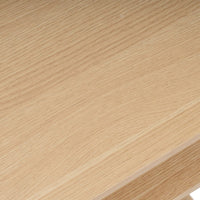 Mesa rincón de madera de 34x30x56 cm con baldas