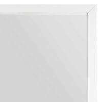 Espejo de pie blanco de 153x33 cm