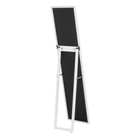 Espejo de pie blanco de 153x33 cm