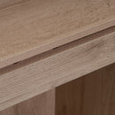 Armario color natural con barra y pantalonero de 60x45x180 cm
