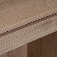 Armario color natural con barra y pantalonero de 60x45x180 cm
