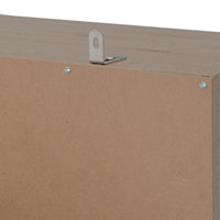 Armario color natural con barra y pantalonero de 60x45x180 cm
