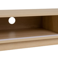 Mueble TV Naroa color roble 2 puertas correderas de 115x40x48 cm