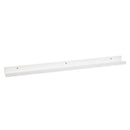 Estante repisa para cuadros de MDF blanco de 100 cm
