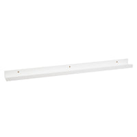 Estante repisa para cuadros de MDF blanco de 100 cm