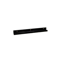 Estante repisa para cuadros de MDF negro de 60 cm