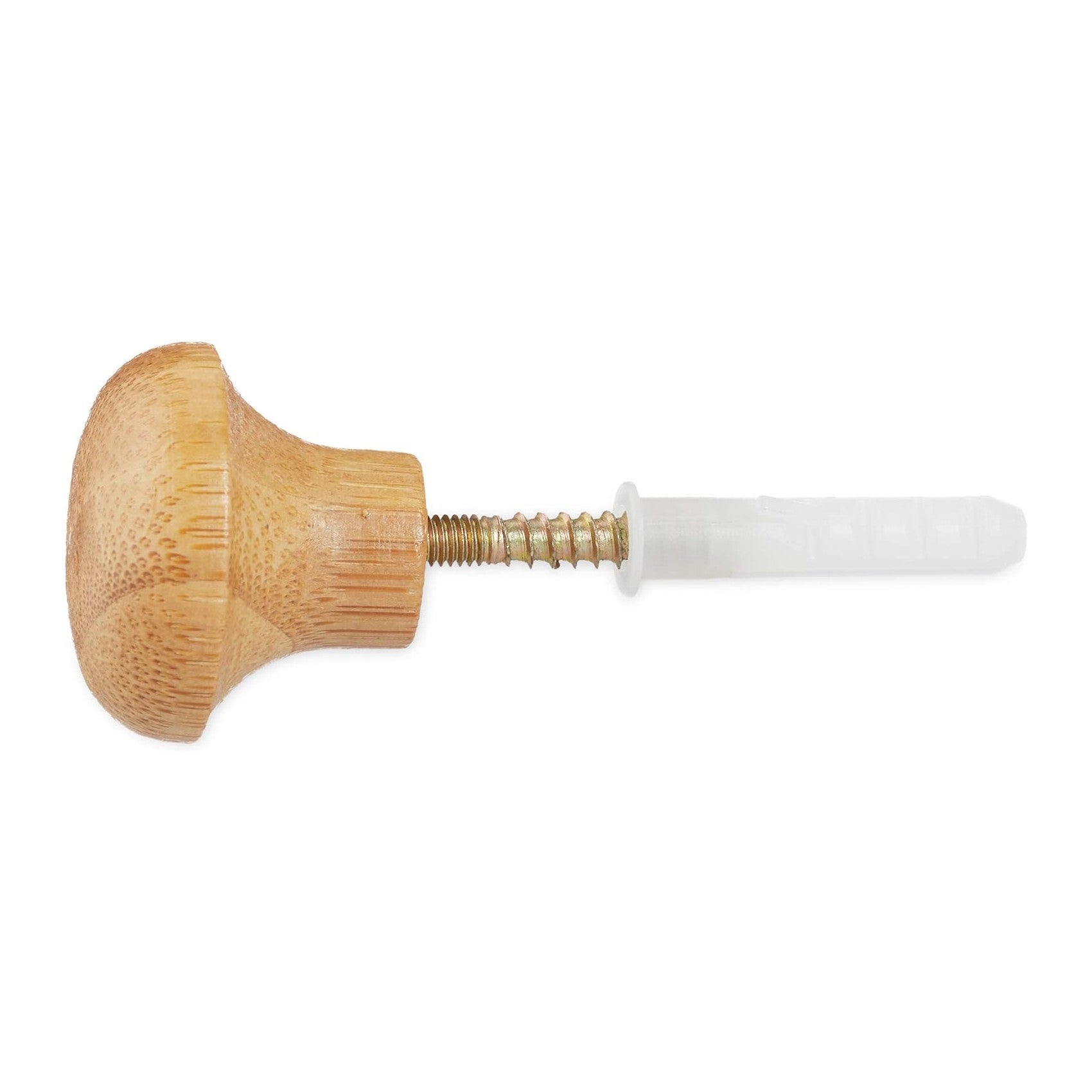Espejo redondo de pared de bambú natural de 60 cm con correa ajustable