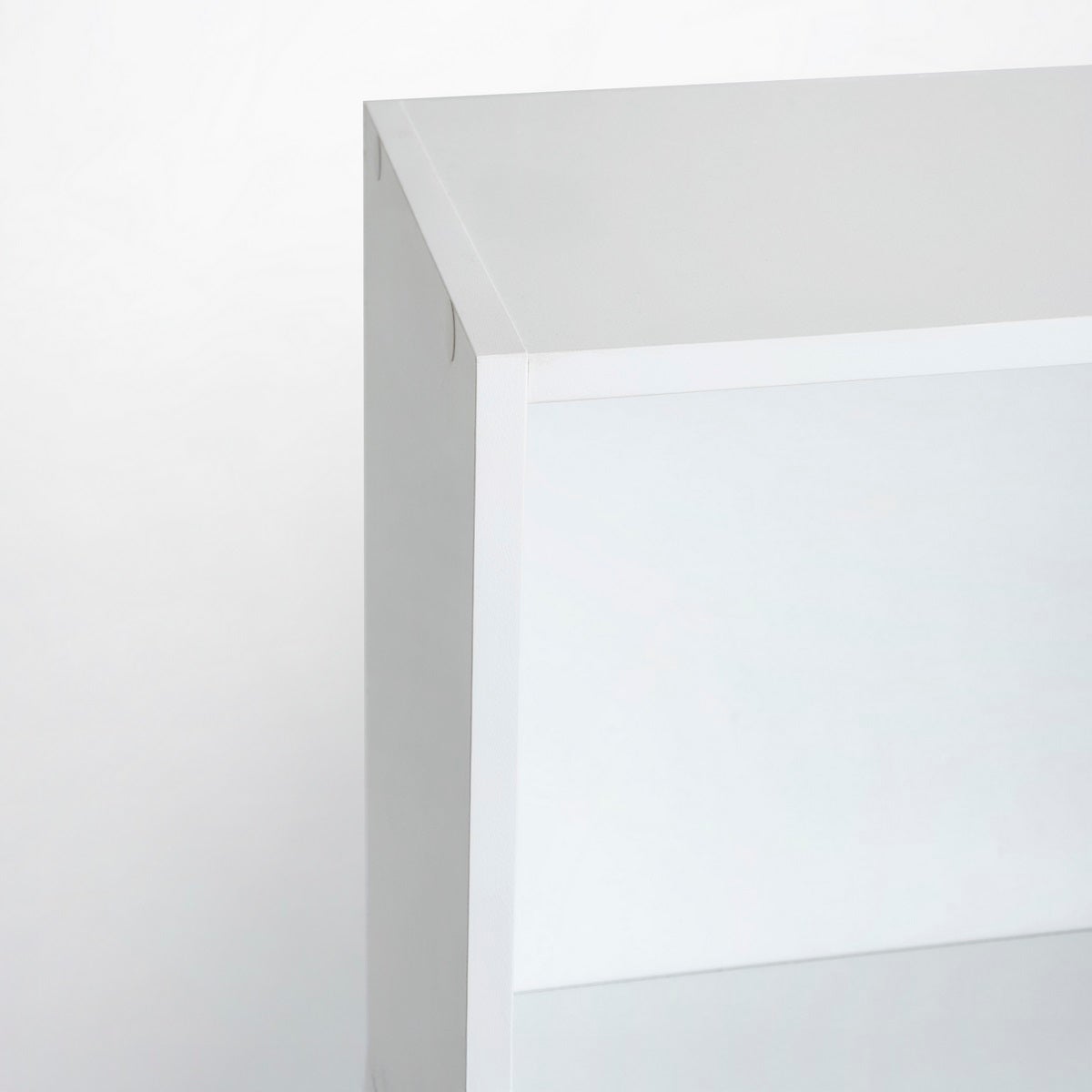Estante de 4 prateleiras em MDF branco de 60x147 cm