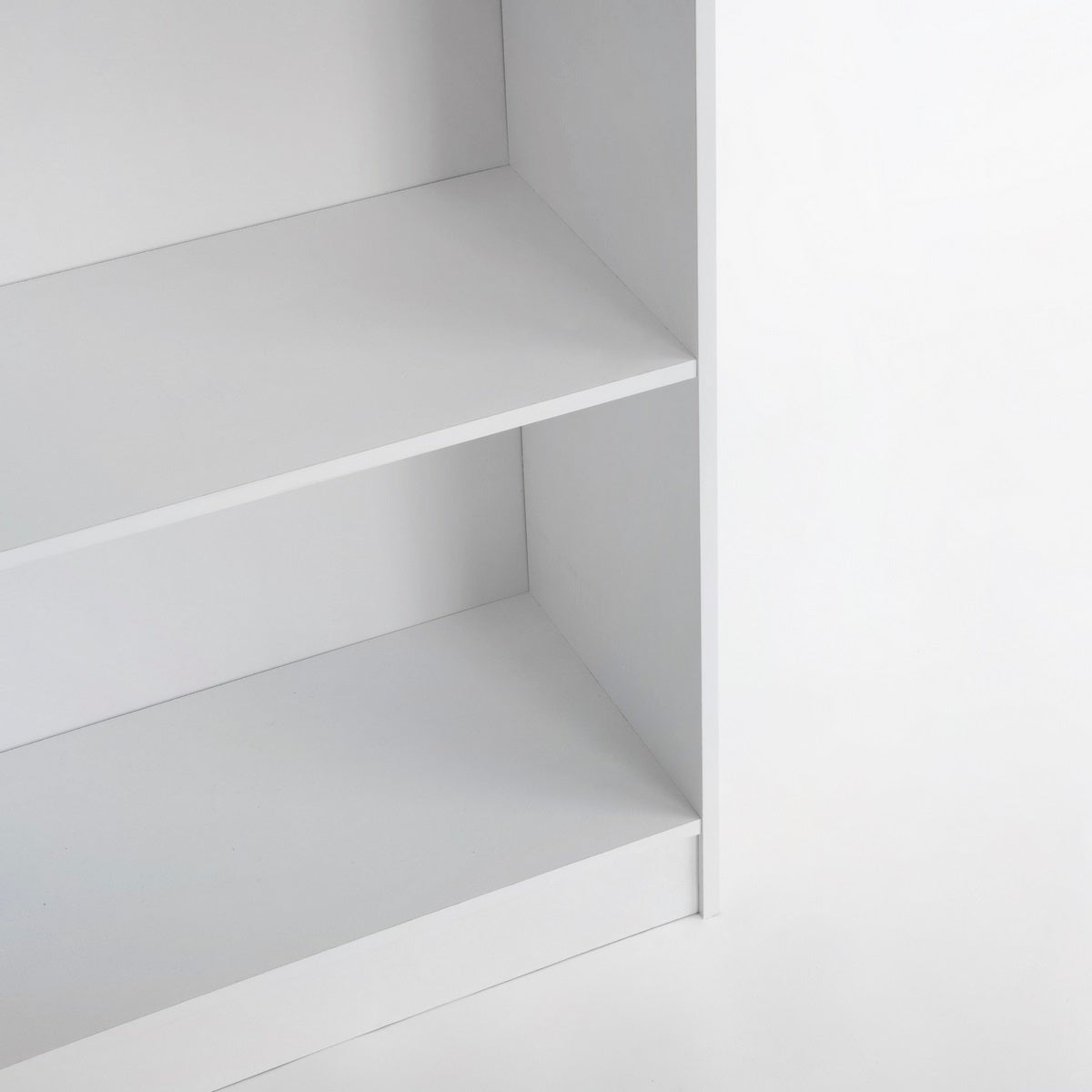 Estante de 4 prateleiras em MDF branco de 60x147 cm