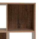 Estantería cubo con estantes de MDF color natural de 60x62 cm