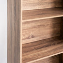 Librería 3 estantes de MDF color natural de 60x147 cm