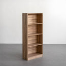 Librería 3 estantes de MDF color natural de 60x147 cm