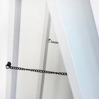 Espejo de pie vestidor blanco con pie plegable de 151 cm