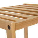 Estantería de madera de 70 cm