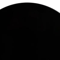 Mesa Auxiliar Negra de Madera Laminada-Pino 45x45x60 cm