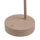 Lampara Flexo de Metal Taupe con LED Integrado de 32 cm