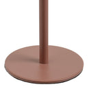 Lámpara LED de metal terracota de 27 cm
