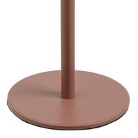 Lámpara LED de metal terracota de 27 cm