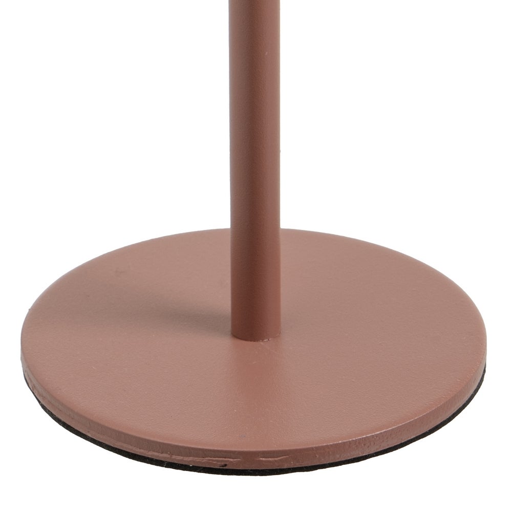 Lámpara LED de metal terracota de 37 cm