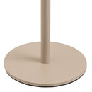 Lámpara LED de metal greige de 27 cm