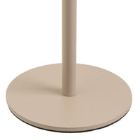 Lámpara LED de metal greige de 27 cm