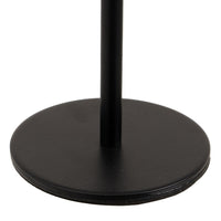Lámpara LED de metal negro de 37 cm