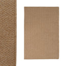Alfombra de Polipropileno Beige Antideslizante 120x180 cm
