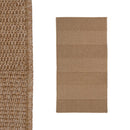 Alfombra Exterior de Polipropileno Beige 80x150 cm