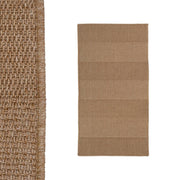 Tapete de Exterior em Polipropileno Bege 80x150 cm
