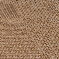Alfombra Exterior de Polipropileno Beige 80x150 cm