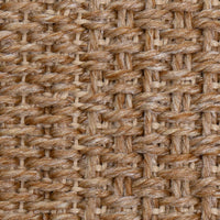 Alfombra Exterior de Polipropileno Beige 80x150 cm