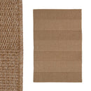 Alfombra Exterior de Polipropileno Beige 120x180 cm