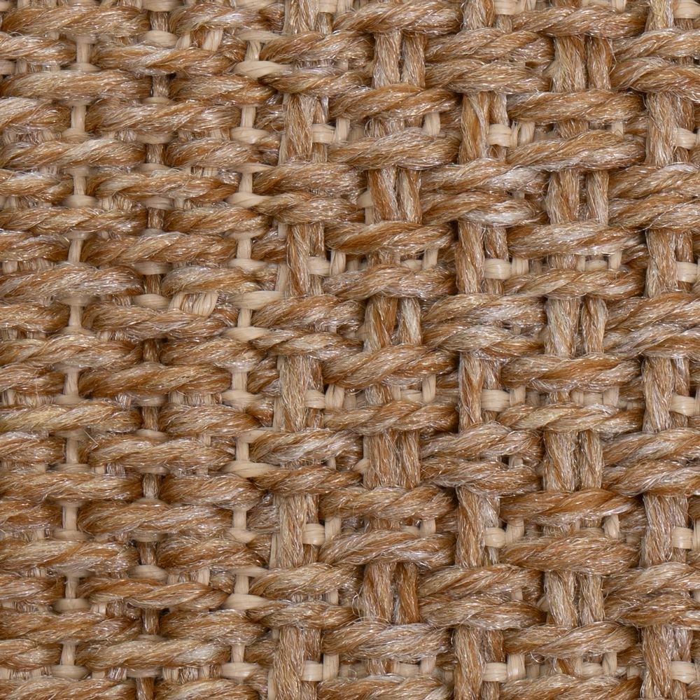Alfombra Exterior de Polipropileno Beige 120x180 cm